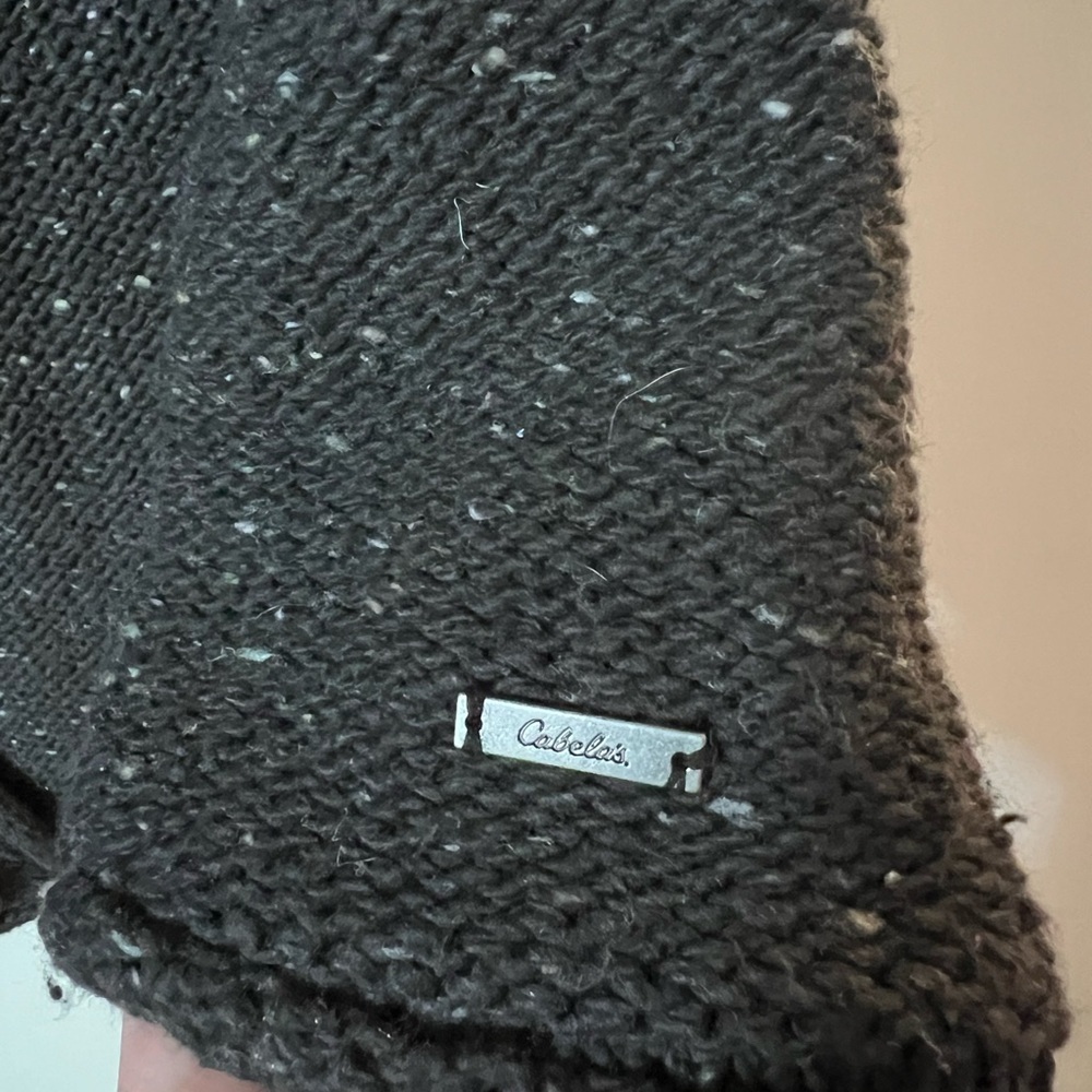 Cabela’s Speckled V-Neck Button-Front Cardigan - Picture 4 of 9